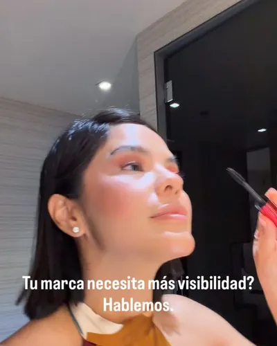 Fiorella filming a beauty and visibility reel